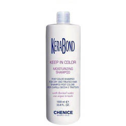 Chenice Beverly Hills Kerabond Keep in Color, Nawilżający szampon, chroniący kolor włosów farbowanych, 1000ml
