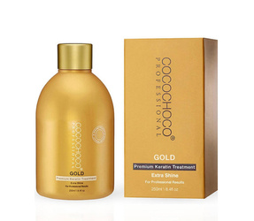 CocoChoco Keratyna Gold do keratynowego prostowania włosów, 250ml