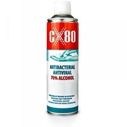 Cx80 Spray Antybakteryjny do Dezynfekcji Rąk i Powierzchni, 500ml