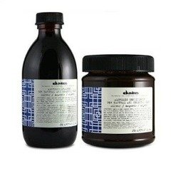 Davines Alchemic Silver Szampon Odżywka Podkreślająca Kolor Włosy Blond Siwe 280ml 250ml