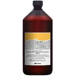 Davines Naturaltech Nourishing Vegetarian Miracle Mask - Maska nawilżająca do suchych, łamliwych włosów, 1000ml