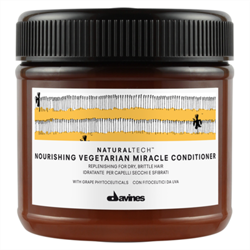 Davines Naturaltech Nourishing Vegetarian Miracle Odżywka Nawilżająca do Suchych Łamliwych Włosów 250ml