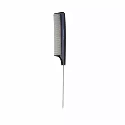 Denman Pin Tail Comb DPC1 Black 217mm, Grzebień do Stylizacji Włosów, Tapirowania
