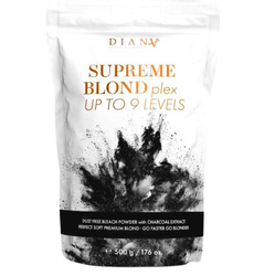 Diana Beauty Supreme Blond, Rozjaśniacz Do 9 Tonów z Plexem, 500g
