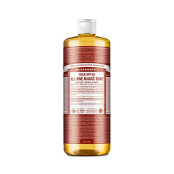 Dr. Bronner's 18-in-1 Liquid Soap Eucalyptus, Organiczne Mydło do Ciała, Eukaliptus 945ml