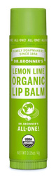 Dr. Bronner's Organic Lip Balm Lemon, Organiczny Balsam Do Ust 4g