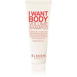 ELEVEN I Want Body Volume Shampoo Wegański Szampon Nadający Objętość Włosom Cienkim 50ml