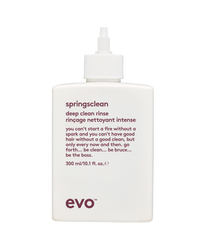 EVO Springsclean Deep Cleaning Rinse, Kąpiel Intensywnie Oczyszczająca Włosy i Skórę Głowy, 300ml