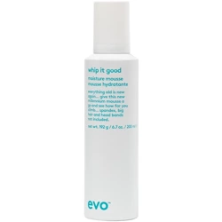 EVO Whip It Good Moisture Mousse, Nawilżająca Pianka Do Włosów, Lekko Utrwala, Wzmacnia Włosy, 200ml