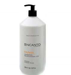 Encanto do Brasil Nanox Shampoo Papaya  +Keratin, Vitamin Pro B5, Szampon Nawilżająco Odżywczy Do Włosów 1000ml