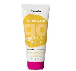 Fanola Color Mask Golden Aura - Maska Koloryzująca Złota, 200ml