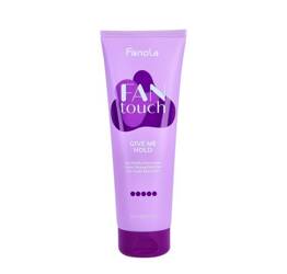 Fanola Fan Touch Give Me Hold Extra Strong Fluid Gel, Ultramocny Żel do Stylizacji Włosów, 250ml