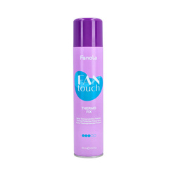 Fanola Fan Touch Thermo Fix Hairspray, Termoochronny Lakier do Włosów, Średnie Utrwalenie, 300ml