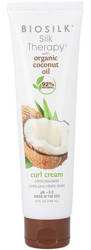 Farouk Biosilk Silk Therapy Curl Cream Pielegnujący Krem Definiujący Loki z Olejkiem Kokosowym 148ml