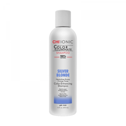 Farouk Chi Ionic Color Illuminate Shampoo Silver Blonde Ph 5.5 Szampon Neutralizujący Żółte Refleksy 355ml