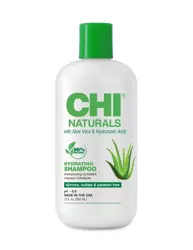 Farouk Chi Naturals Hydrating Shampoo, Szampon Nawilżający z Aloesem i Kwasem Hialuronowym, 355ml