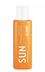 Glynt Sun Care Shampoo, Szampon po Słońcu z Agawą i Pantenolem, Regeneruje i Oczyszcza Włosy, 100ml