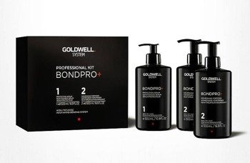 Goldwell Bondpro+ Intro Kit System Wzmacniający Włosy Podczas Koloryzacji Rozjaśniania i Dekoloryzacji 3x 500ml