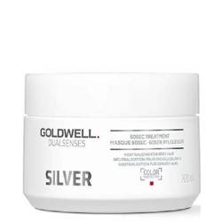 Goldwell Dualsenses Silver 60Sec Treatment Maska dla Włosów Siwych lub Chłodnych Blondów 200ml