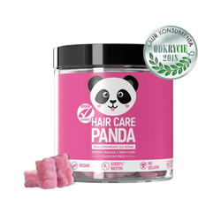 Hair Care Panda Vegan Gummies – wegańskie żelki poprawiające kondycję włosów, 60 szt.