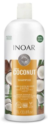 INOAR Bombar Coconut Szampon Kokosowy Regenerujący po Keratynowym Prostowaniu Włosów 1000ml