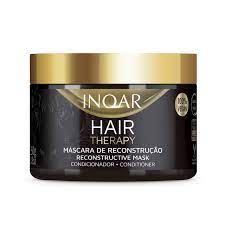 INOAR Hair Therapy Mask, Maska Naprawia i Wzmacnia Włókno Włosa, Głęboko Nawilża Włosy, 250ml