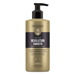 INOAR Vegan Revolution Smooth Moisturizing Mask, 02 Nawilżająca i Wygładzająca Maska do Włosów, 350ml