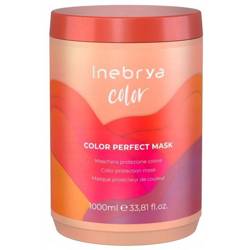 Inebrya Color Perfect Mask, Maska Chroniąca Kolor Włosów z Algami, 1000ml