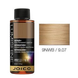 JOICO Lumishine Liquid - Półtrwała farba regenerująca włosy z PLEXEM, w olejku, BEZ AMONIAKU, 60ml