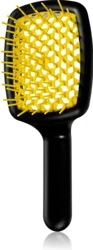 Janeke Curvy M Black Yellow Brush, Szczotka do Rozczesywania Włosów, Czarno Żółta SP 508.A NGS