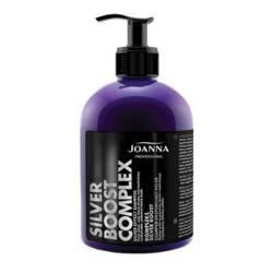 Joanna Professional Silver Boost Szampon Eksponujący Srebrny Kolor Neutralizujący Żółtawy Refleks 500ml