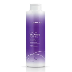 Joico Color Balance Purple Szampon Neutralizująca Żółte Tony Włosów Rozjaśnianych Blond Siwych 1000ml