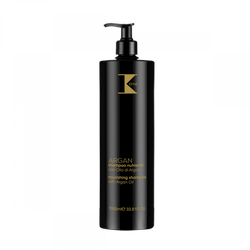 K-Time Argan Nourishing Shampoo, Odżywczy Szampon do Włosów o Olejem Arganowym, 1000ml