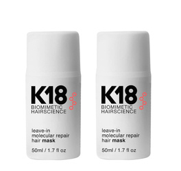 K18 Leave-in Molecular Repair Hair Mask Profesjonalna Molekularna Maska do Włosów Bez Spłukiwania 2x 50ml