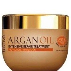 Kativa Argan Oil Intensive Repair Treatment Maska z Olejkiem Arganowym do Włosów Zniszczonych po Zabiegu Keratynowym 250ml