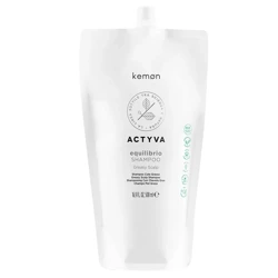 Kemon Actyva Equilibrio Greasy Scalp Szampon do Przetłuszczającej się Skóry Głowy i Suchych Włosów 500ml