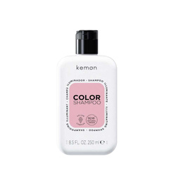 Kemon Color Shampoo, Szampon do Włosów Farbowanych, Ochrona Koloru, Blask i Objętość, 250ml