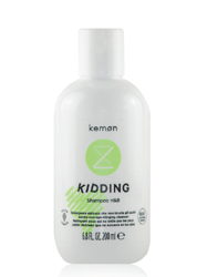 Kemon Kidding Shampoo Łagodny Szampon dla Dzieci do Mycia Włosów i Ciała 200ml