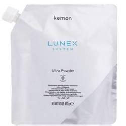 Kemon Lunex System Ultra Powder Rozjaśniacz do Włosów w Proszku do 9 Tonów 400g