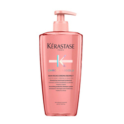 Kerastase Chroma Absolu Bain Riche, Wzbogacona Kąpiel, Szampon do Włosów Koloryzowanych, 500ml