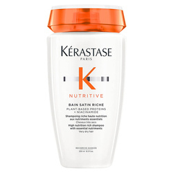 Kérastase Nutritive Bain Satin Riche Wzbogacona Kąpiel Odżywcza do Włosów Grubych 250ml