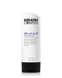 Keratin Complex Blondeshell Debrass Shampoo - Fioletowy Szampon, Nawilżający i Dodający Blask, 400ml