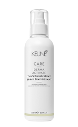 Keune Care Derma Activate Thickening Spray - Odżywczy Spray Pogrubiający Cienkie, Delikatne Włosy, 200ml