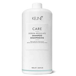 Keune Care Derma Regulate Shampoo Anti-Grease, Szampon Oczyszczający do Włosów Przetłuszczających Się, 1000ml