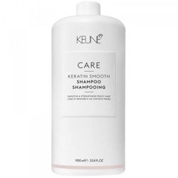 Keune Care Keratin Smooth Shampoo - Szampon Wygładzający, Przeciw Puszeniu Się Włosów, 1000ml