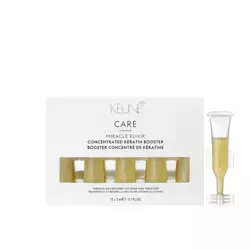 Keune Care Miracle Elixir Concentrated Keratin Booster, Kuracja Silnie Odbudowująca z Keratyną, 2ml 