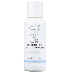 Keune Care Silver Savior Conditioner - Odżywka Chroniąca Kolor, Niwelująca Żółte Refleksy, 80ml