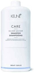 Keune Care Silver Savior Shampoo - Szampon Chroniący Kolor, Neutralizuje Żółte Refleksy, 1000ml
