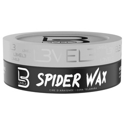 L3VEL3 Spider Wax, Elastyczny, Rzeźbiący Wosk do Modelowania Włosów, Objętość, Tekstura,150ml