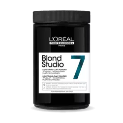 L'Oreal Blond Studio Lightening Clay Powder Puder Rozjaśniający z Glinką do 7 Tonów 500g